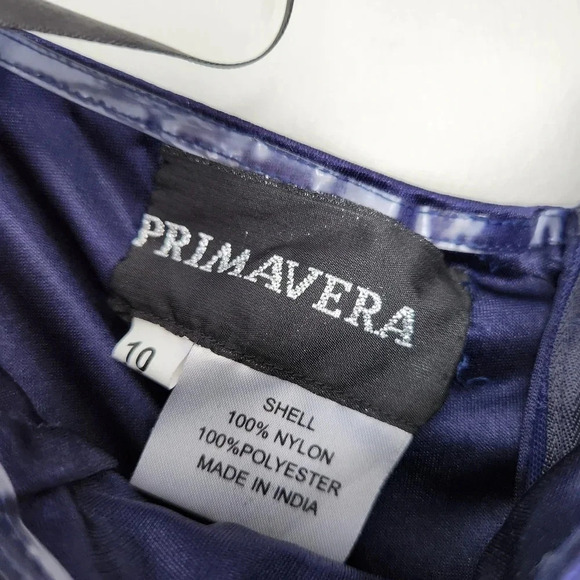 Primavera Prom Dress Size 10 NWT 2-Piece Beaded Style 1594 Midnight Couture - Picture 7 of 16